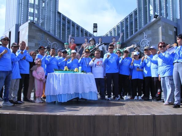 Buruh Kalteng Ubah Pola, May Day Diisi Dialog dan Aksi Sosial
