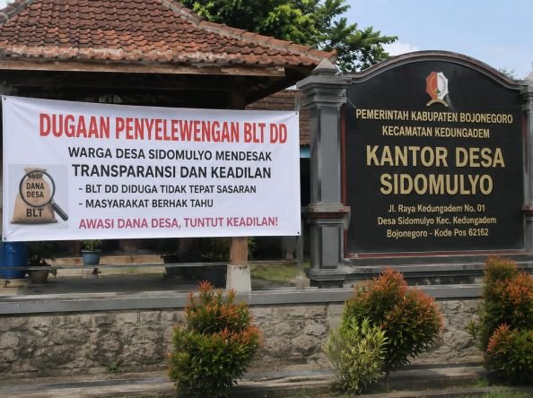 Multiplayer Effect Kasus Kades Drokilo Bojonegoro, Dugaan Penyelewengan BLT DD Sidomulyo Disorot